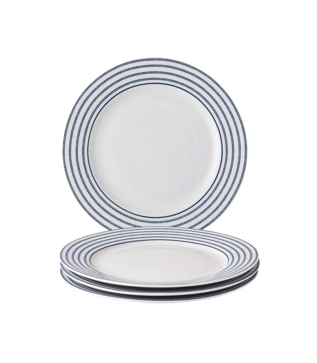 Набір 4-х тарілок BLUEPRINT Giftset 4 Plates Ø20 (Candy Stripe)